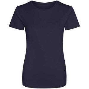Just Cool Womens/Ladies Sports Plain T-Shirt / French Navy